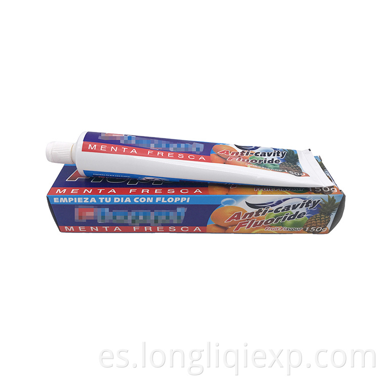 Pasta de dientes blanqueadora de dientes sólidos 150g natural para el cuidado bucal